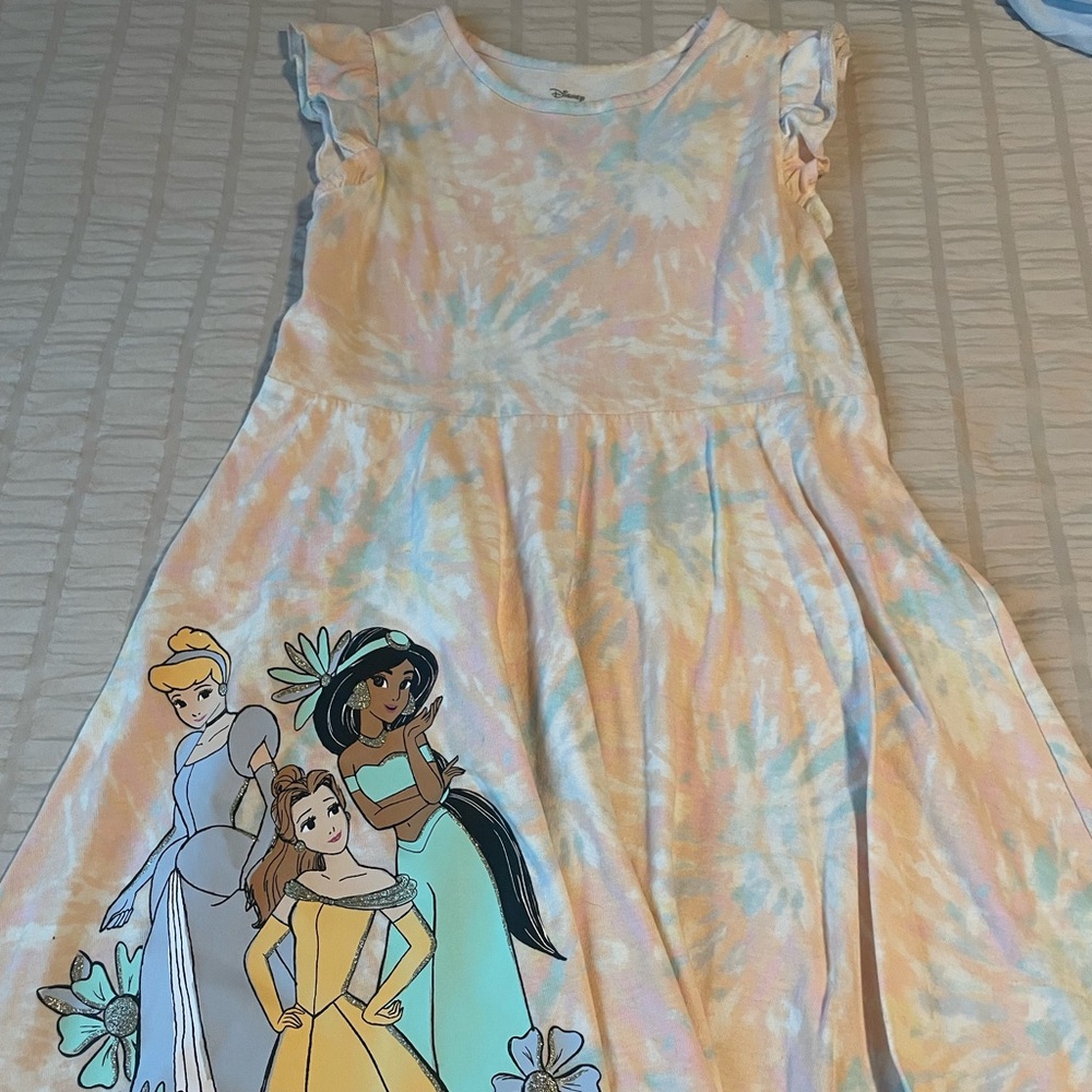 Disney Princess Pastel Tie-Dye Dress